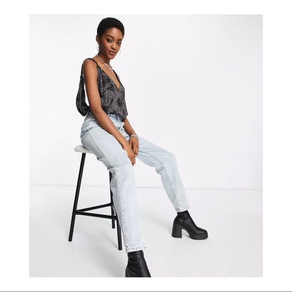 Intimately Free People Siren Song Printed Wrap Bodysuit Sleeveless Sz XS NWT - Picture 16 of 16